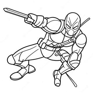 Deathstroke Action Pose Malebog | Deathstroke malebog