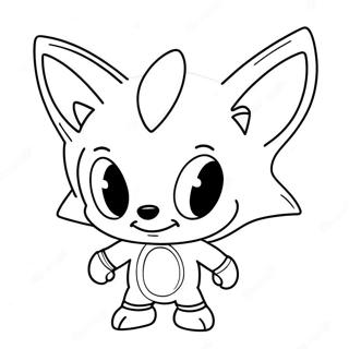 Creme Sonic Farvelægningsside | Creme Sonic malebog