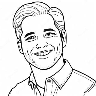 James med et Lysende Smil Malebog | James malebog