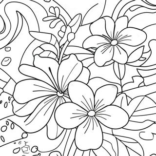Aloha Tropiske Blomster Malebog | Aloha malebog