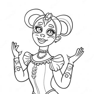 Ballora Danser Yndefuldt Malebog | Ballora malebog