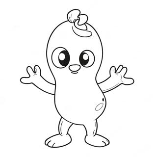 Peely Karakter Malebog | Peely malebog