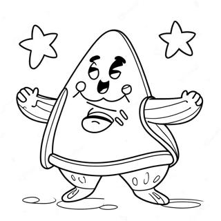 Patrick Star Farvelægningsside | Patrick malebog