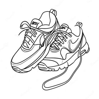 Air Max sneakers farvelægningsside | Air Max malebog