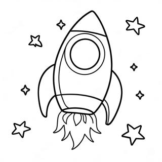 Farverig Raketskydning Farvelægningsside | Rocket Power malebog