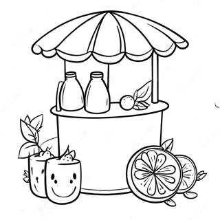 Lemonade Stand Malebog | Limonade malebog