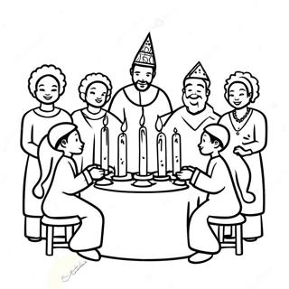 Kwanzaa Fejring Malebog | Kwanzaa malebog
