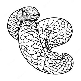 Python Farvelægningsside | Python malebog