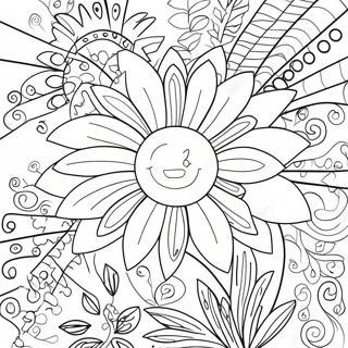 Super Nem Blomst Tegneside | Super Let malebog