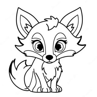 Foxy Farvelægningsside | Foxy malebog