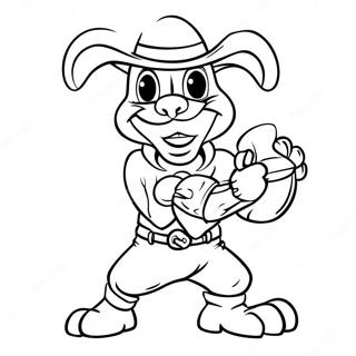 Notre Dame Fighting Irish maskot farvelægningsside | Notre Dame malebog