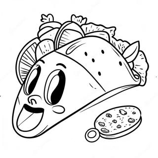 Taco farvelægningsside | Taco malebog