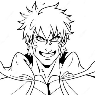 Ichigo i Shinigami Outfit Farvelægningsside | Ichigo malebog
