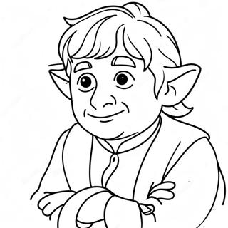 Bilbo Baggins Eventyrlig Malebog | Hobbitten malebog