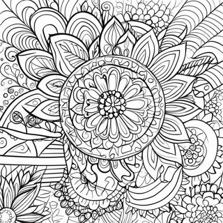 Simpel Boho Mandala Malebog | Simpel Boho malebog