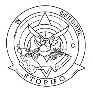 Logo Farvelægningsside | Logo malebog