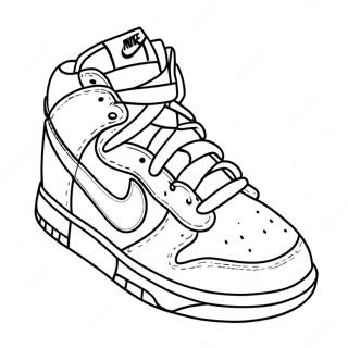 Nike Dunk Classic Sneakers Malebog | Nike Dunk malebog