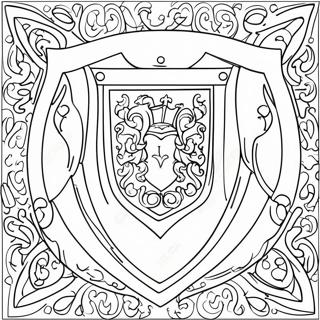 Ridderskjold Malebog | Skjold malebog