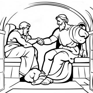 Michelangelo Maler Det Sixtinske Kapel Malebog | Michelangelo malebog