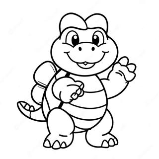 Koopa Troopa Farvelægningsside | Koopa Troopa malebog