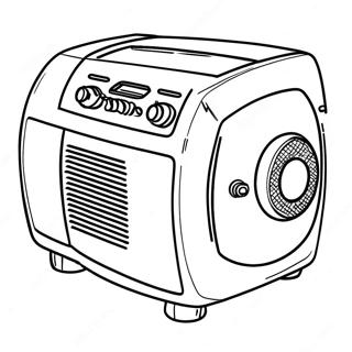 Generator Farvelægningsside | Generator malebog
