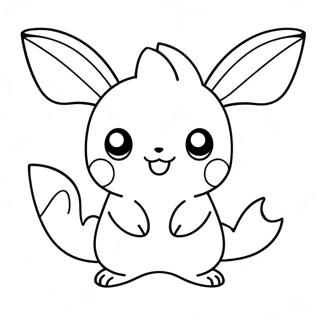 Søde Pokemon Farvelægningsside | Søde Pokemon malebog