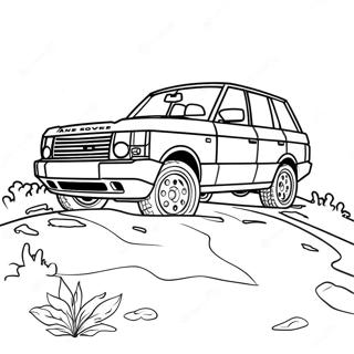 Range Rover farvelægningsark | Range Rover malebog