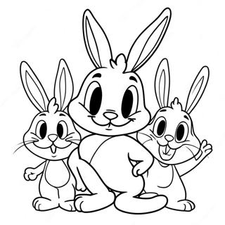 Bugs Bunny og Venner Malebog | Warner Bros malebog