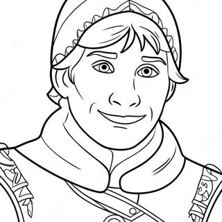 Kristoff farvelægningsside | Kristoff malebog