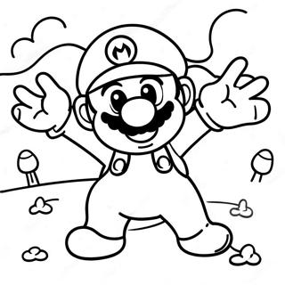 Super Mario Odyssey Malebøger