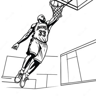 Shaquille O'Neal Dunkende Malebog | Shaq malebog