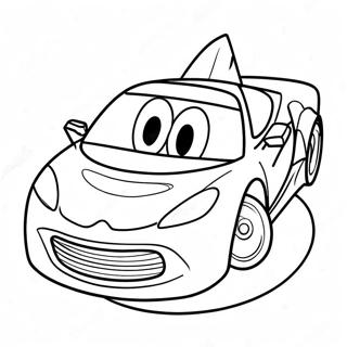 Sonic Racer Bil Malebog | Sonic Bil malebog