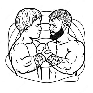 UFC farvelægningsside | UFC malebog