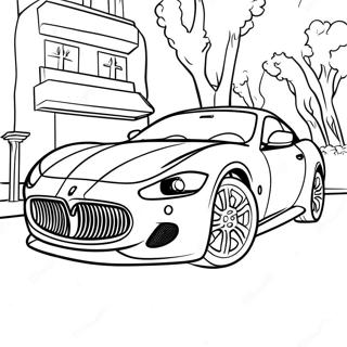 Maserati Sportsvogn Malebog | Maserati malebog