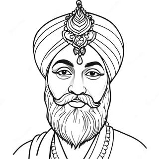 Sikh farvelægningsside | Sikh malebog