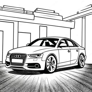 Audi Farvelægningsside | Audi malebog