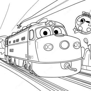 Chuggington Farvelægningsside | Chuggington malebog