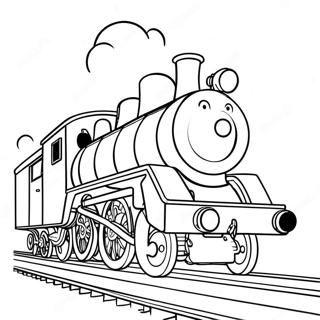 Wilson Lokomotiv Farvelægningsside | Chuggington malebog