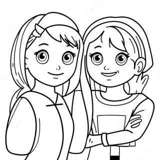 Sam og Cat Malebog | Sam og Kat malebog