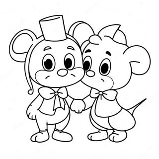 Disney Valentinsdag Malebøger