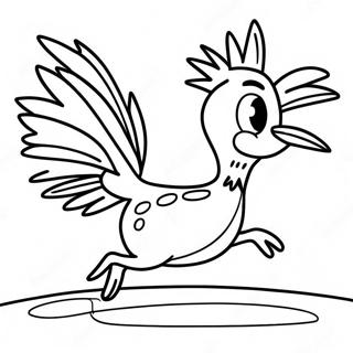 Speedy Roadrunner Løb Malebog | Roadrunner malebog