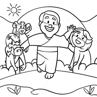 VBS Bibelhistorie Maleblad | VBS malebog