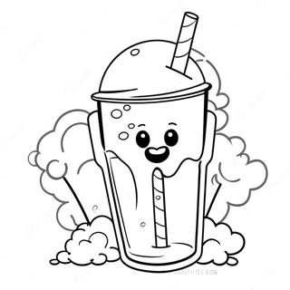 Slushie Farvelægningsside | Slushie malebog