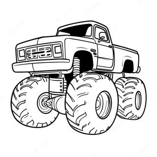Max D Monster Truck Farvelægningsside | Max D malebog