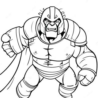 Juggernaut Farvelægningsside | Juggernaut malebog