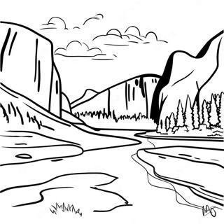 Majestætisk Yosemite Dal Malebog | Yosemite malebog