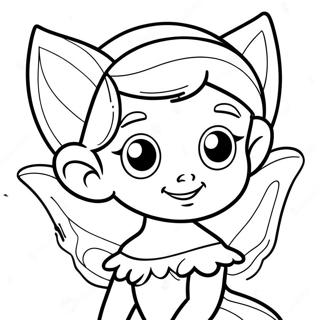 Pixie farvelægningsside | Pixie malebog