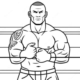 Randy Orton i Aktion Malebog | Randy Orton malebog