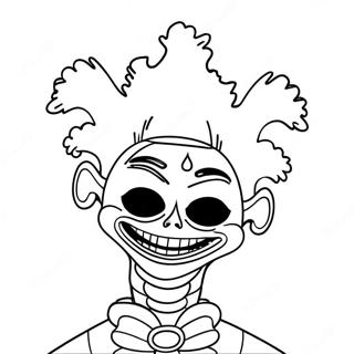 Zozobra farvelægningsside | Zozobra malebog