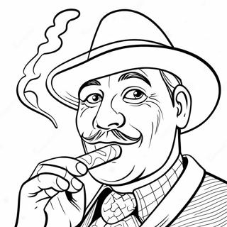 Rygende Cigar Malebog | Rygning malebog